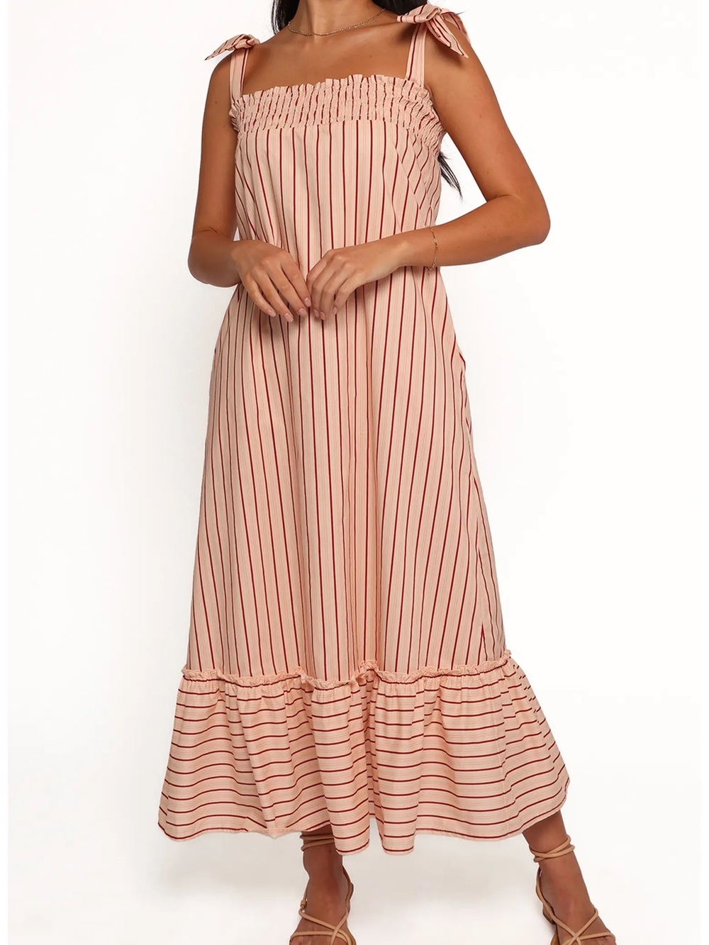 Petal & Pup Irina Stripe Maxi dress